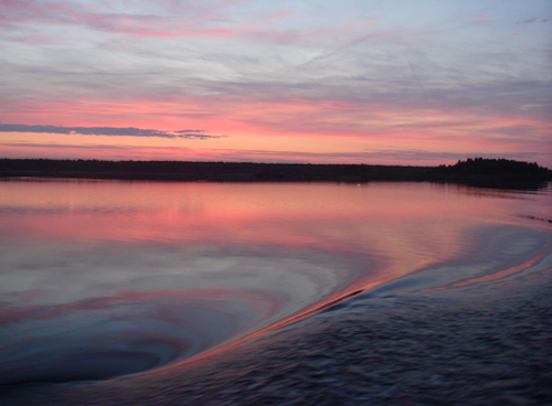 12.Tramonto in navigazione